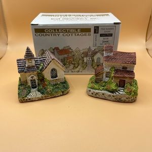 Vintage RGA Industries Collectible Country Cottages Caretakers Cottage, Abbey